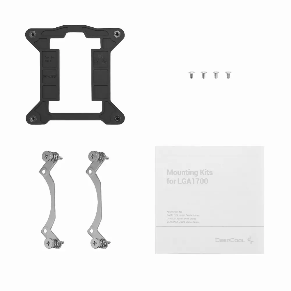 Монтажни планки DeepCool Mounting Kit LGA1700 - EM172 - for CASTLE EX Liquid Cooler Series, CASTLE Liquid Cooler Series, GAMMAXX Liquid Cooler Series