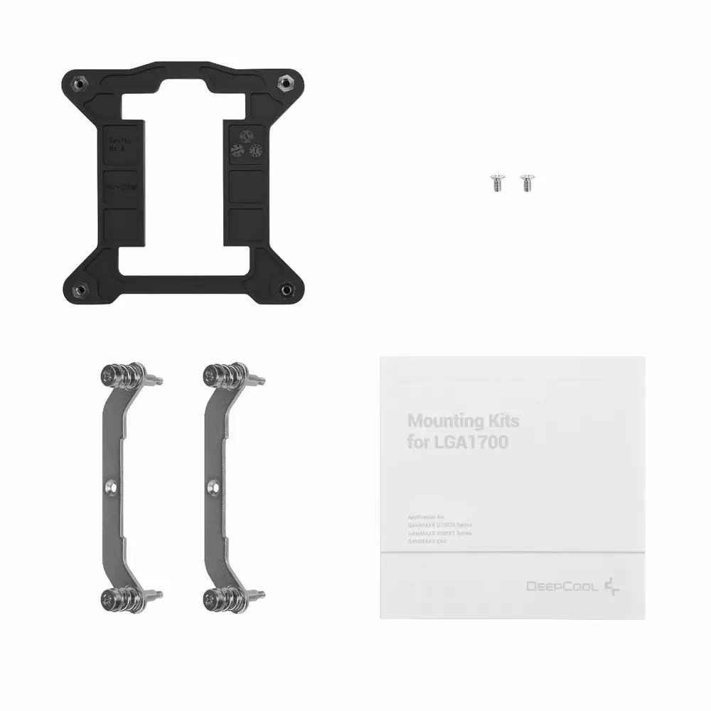 Монтажни планки DeepCool Mounting Kit LGA1700 - EM009 - for  GAMMAXX GT/GTE Series, GAMMAXX 400/XT Series, GAMMAXX C40