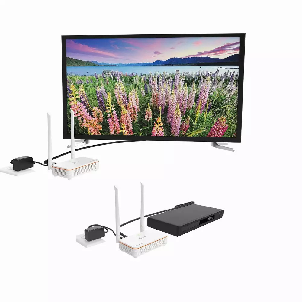 Безжичен HDMI удължител j5create JVAW53, 1080p @60hz, Бял