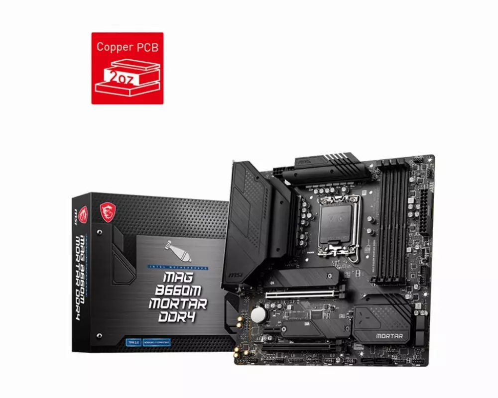 Дънна платка MSI MAG B660M MORTAR DDR4 LGA1700