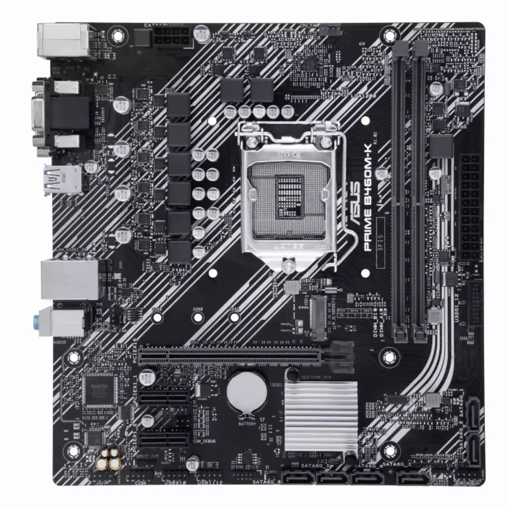 Дънна платка ASUS PRIME B460M-K - Без кутия