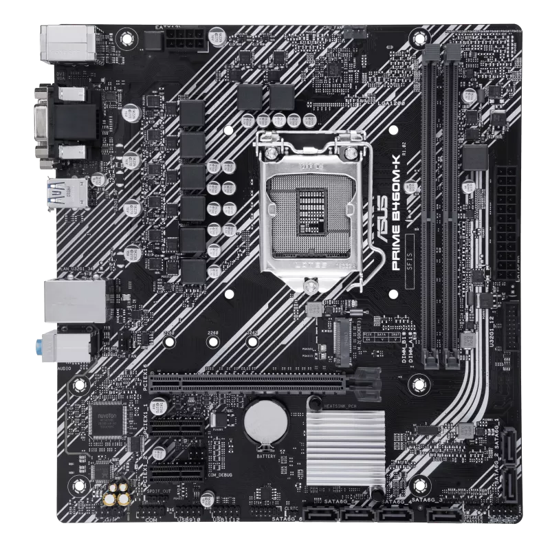 Дънна платка ASUS PRIME B460M-K - Без кутия