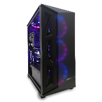 Геймърски компютър MK III Dark Knight Powered by ASUS (Intel Core i5-11400F, B560M, RTX 3060, 16GB DDR4, 256GB NVMe, 1TB HDD, 550W 80+ Bronze)