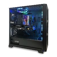 Геймърски компютър MK III Dark Knight Powered by ASUS (Intel Core i5-11400F, B560M, RTX 3060, 16GB DDR4, 256GB NVMe, 1TB HDD, 550W 80+ Bronze)