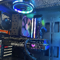 Геймърски компютър MK III Dark Knight Powered by ASUS (Intel Core i5-11400F, B560M, RTX 3060, 16GB DDR4, 256GB NVMe, 1TB HDD, 550W 80+ Bronze)