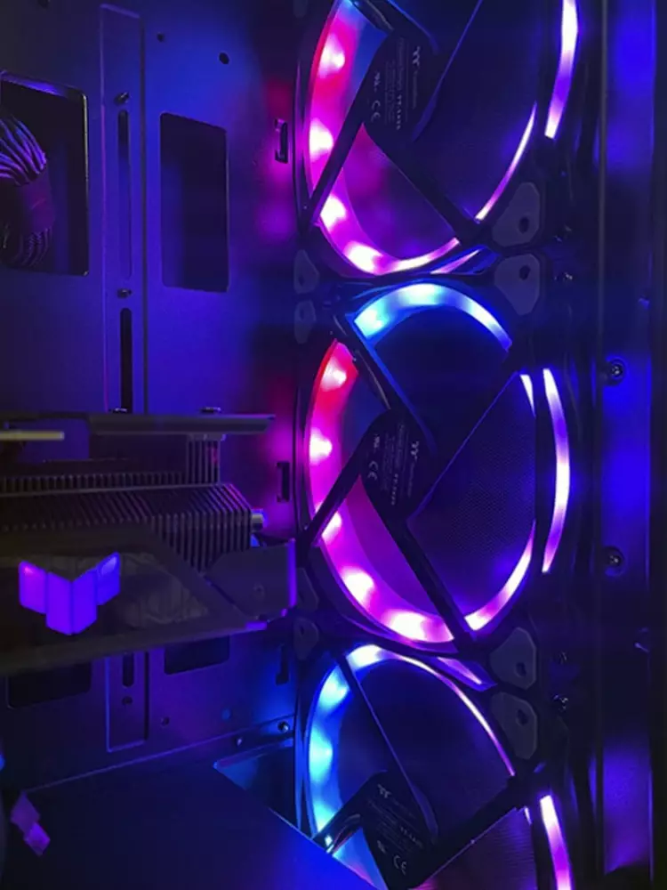 Геймърски компютър MK III Dark Knight Powered by ASUS (Intel Core i5-11400F, B560M, RTX 3060, 16GB DDR4, 256GB NVMe, 1TB HDD, 550W 80+ Bronze)