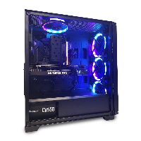 Геймърски компютър MK III Dark Knight Powered by ASUS (Intel Core i5-11400F, B560M, RTX 3060, 16GB DDR4, 256GB NVMe, 1TB HDD, 550W 80+ Bronze)