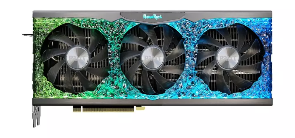 Видео карта Palit GeForce RTX 3080 Ti GameRock 12GB GDDR6X - NED308T019KB-1020G