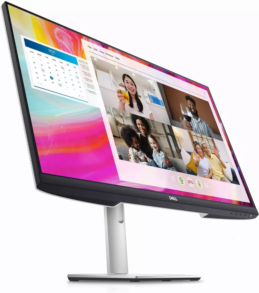 Монитор Dell 27" S2722DZ-14, IPS, QHD 2560x1440, 75Hz, 4ms, FreeSync, USB-C, Cam, Mic, HDMI