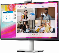 Монитор Dell 27" S2722DZ-14, IPS, QHD 2560x1440, 75Hz, 4ms, FreeSync, USB-C, Cam, Mic, HDMI