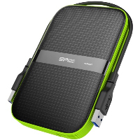 Външен диск Silicon Power Armor A60 4TB External 2.5" USB 3.2 IPX4 - SP040TBPHDA60S3K