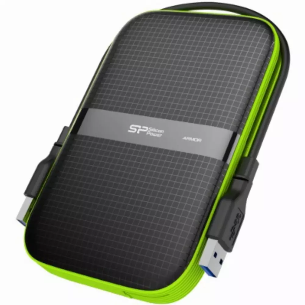 Външен диск Silicon Power Armor A60 4TB External 2.5" USB 3.2 IPX4 - SP040TBPHDA60S3K