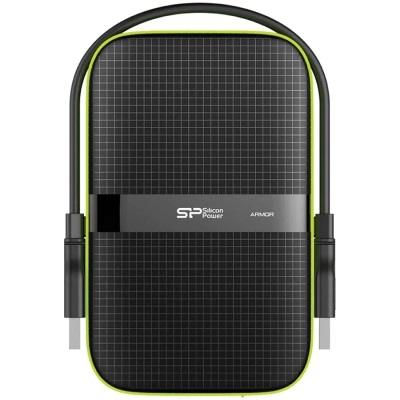 Външен диск Silicon Power Armor A60 4TB External 2.5" USB 3.2 IPX4 - SP040TBPHDA60S3K