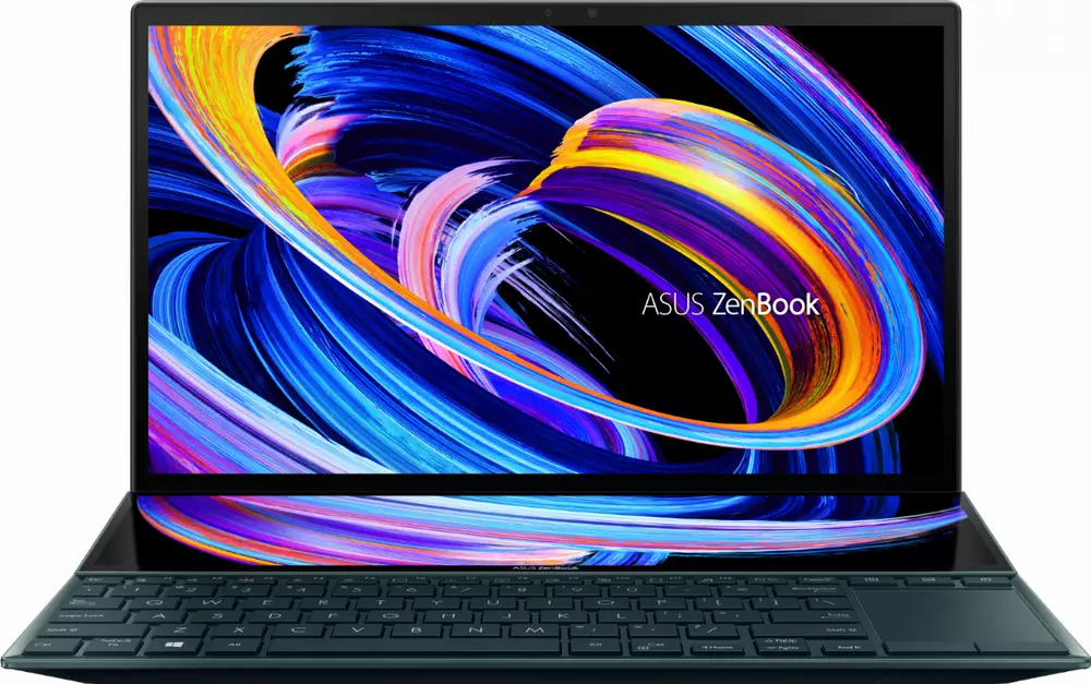 Лаптоп ASUS ZenBook Duo 14 Screen Pad Plus UX482EA-EVO-WB713R - 90NB0S41-M02340