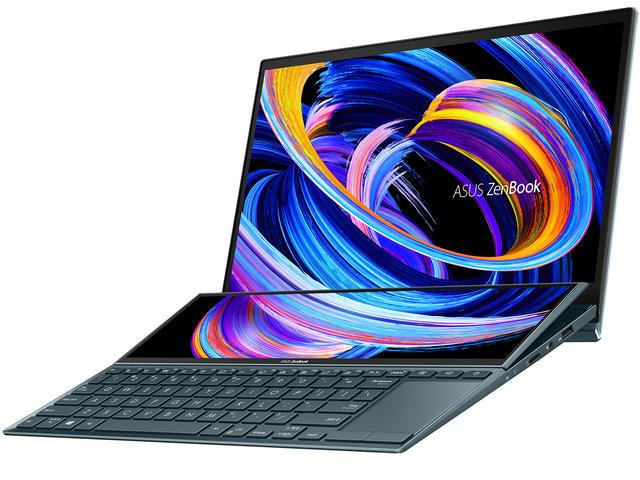 Лаптоп ASUS ZenBook Duo 14 Screen Pad Plus UX482EA-EVO-WB713R - 90NB0S41-M02340 