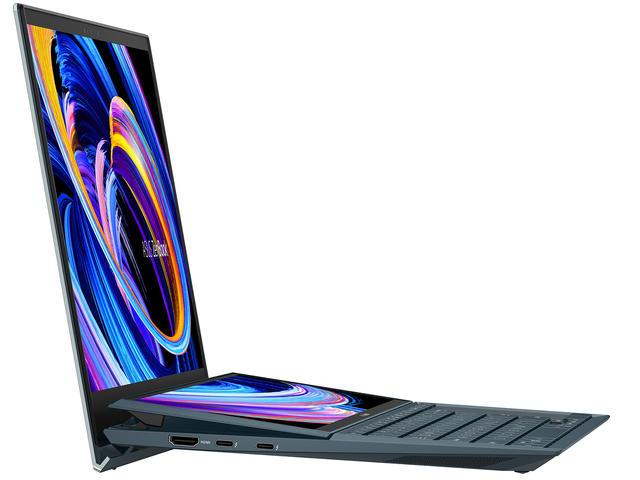 Лаптоп ASUS ZenBook Duo 14 Screen Pad Plus UX482EA-EVO-WB713R - 90NB0S41-M02340 