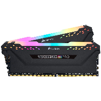Памет Corsair Vengeance PRO RGB Black 16GB (2x8GB) DDR4 3600MHz CL18 - CMW16GX4M2Z3600C18 