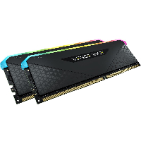 Памет Corsair Vengeance RS RGB Black 32GB (2x16GB) DDR4 3200MHz CL16 - CMG32GX4M2E3200C16