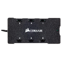 Вентилатори Corsair LL120 RGB 3 Fan Lightning Node PRO Black - CO-9050072-WW