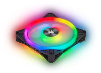 Вентилатори Corsair iCUE QL120 RGB PWM 3 Fan Lightning Node Core Black - CO-9050098-WW