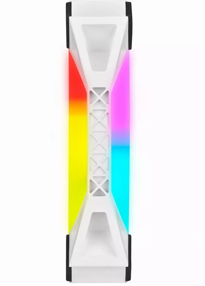 Вентилатори Corsair iCUE QL120 RGB PWM 3 Fan Lightning Node Core White - CO-9050104-WW