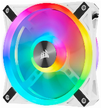 Вентилатори Corsair iCUE QL120 RGB PWM 3 Fan Lightning Node Core White - CO-9050104-WW