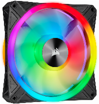 Вентилатори Corsair iCUE QL140 RGB PWM 2 Fan Lightning Node Core - CO-9050100-WW