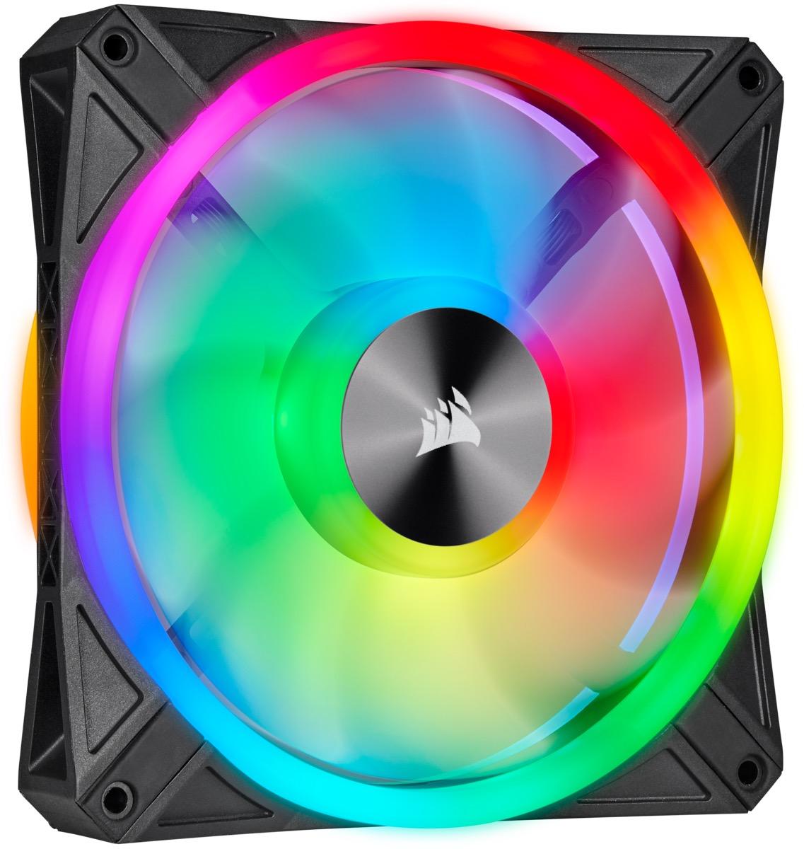 Вентилатор Corsair iCUE QL140 RGB PWM Single Fan Black - CO-9050099-WW