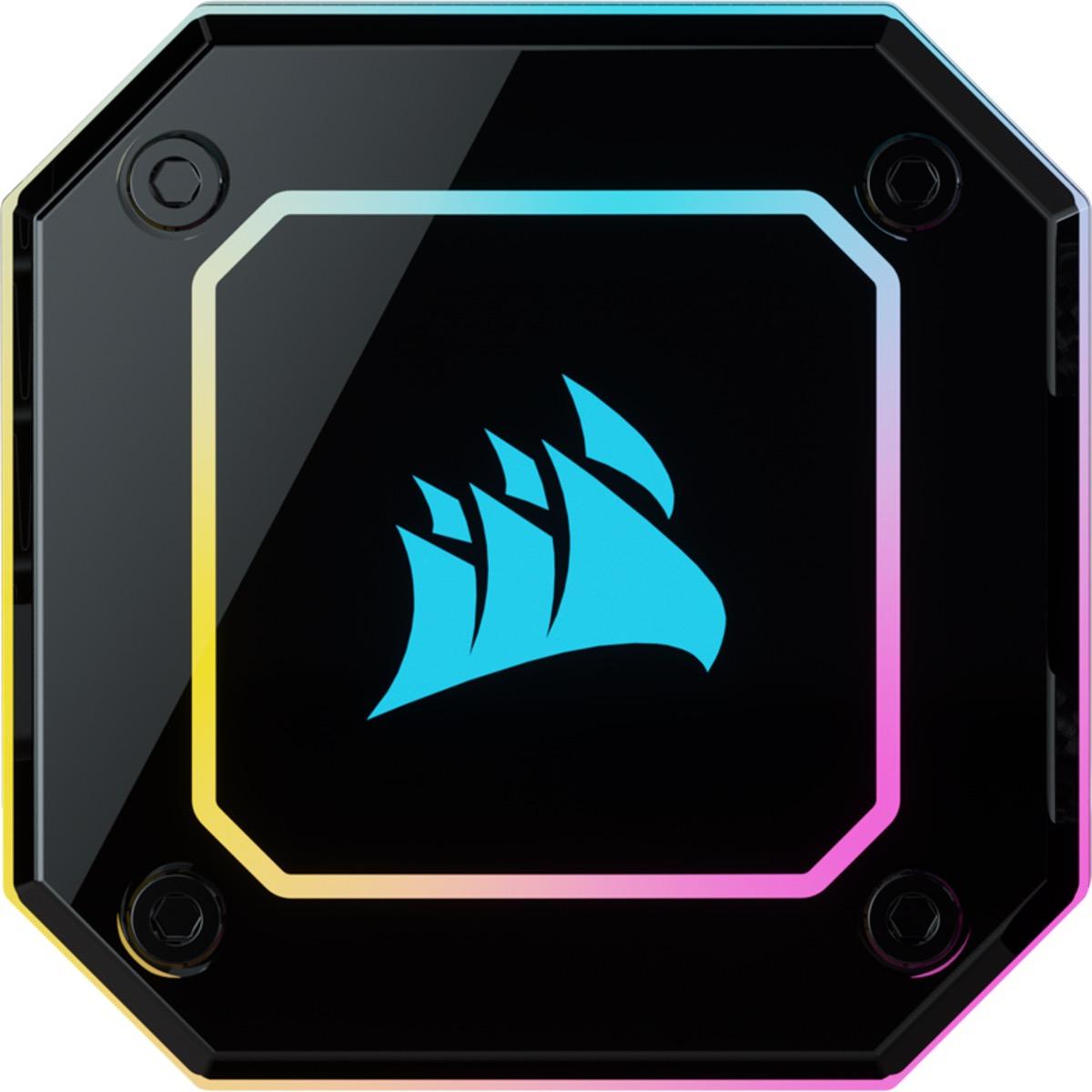 Водно охлаждане за процесор Corsair iCUE H170i Elite Capellix 420 Black RGB - CW-9060055-WW