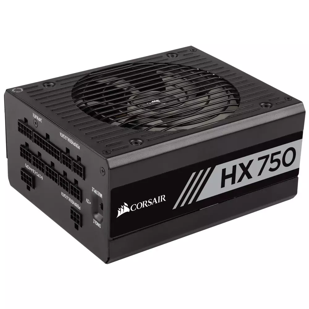 Захранване Corsair HX750 (750W) 80 Plus Platinum Fully Modular - CP-9020137-EU
