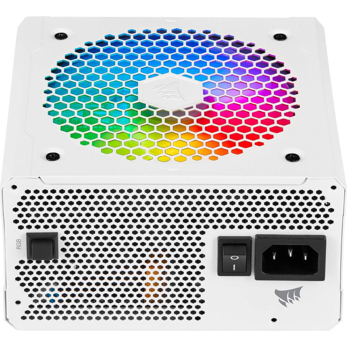 Захранване Corsair CX650F (650W) RGB 80 Plus Bronze Fully Modular White - CP-9020226-EU