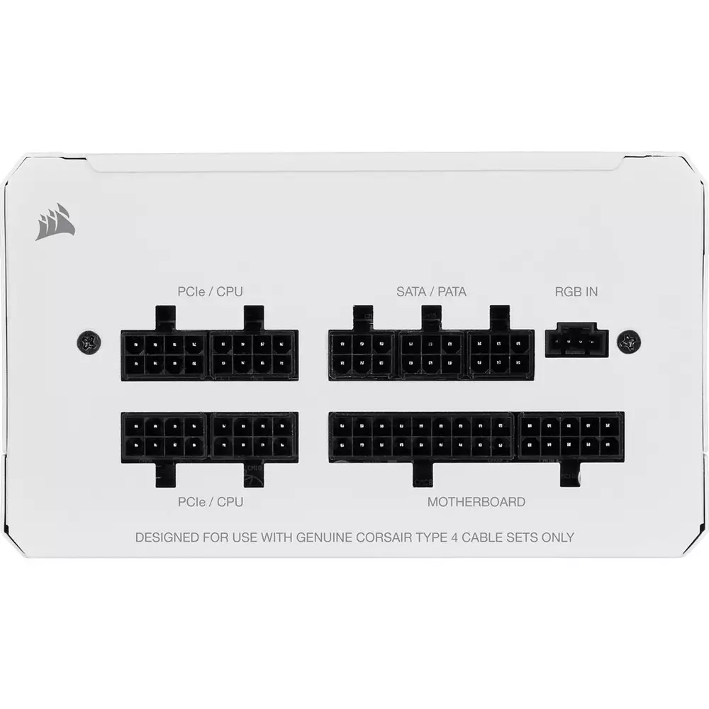 Захранване Corsair CX650F (650W) RGB 80 Plus Bronze Fully Modular White - CP-9020226-EU