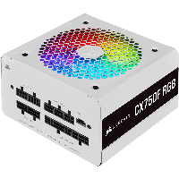 Захранване Corsair CX750F (750W) RGB 80 Plus Bronze Fully Modular White - CP-9020227-EU