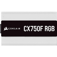 Захранване Corsair CX750F (750W) RGB 80 Plus Bronze Fully Modular White - CP-9020227-EU