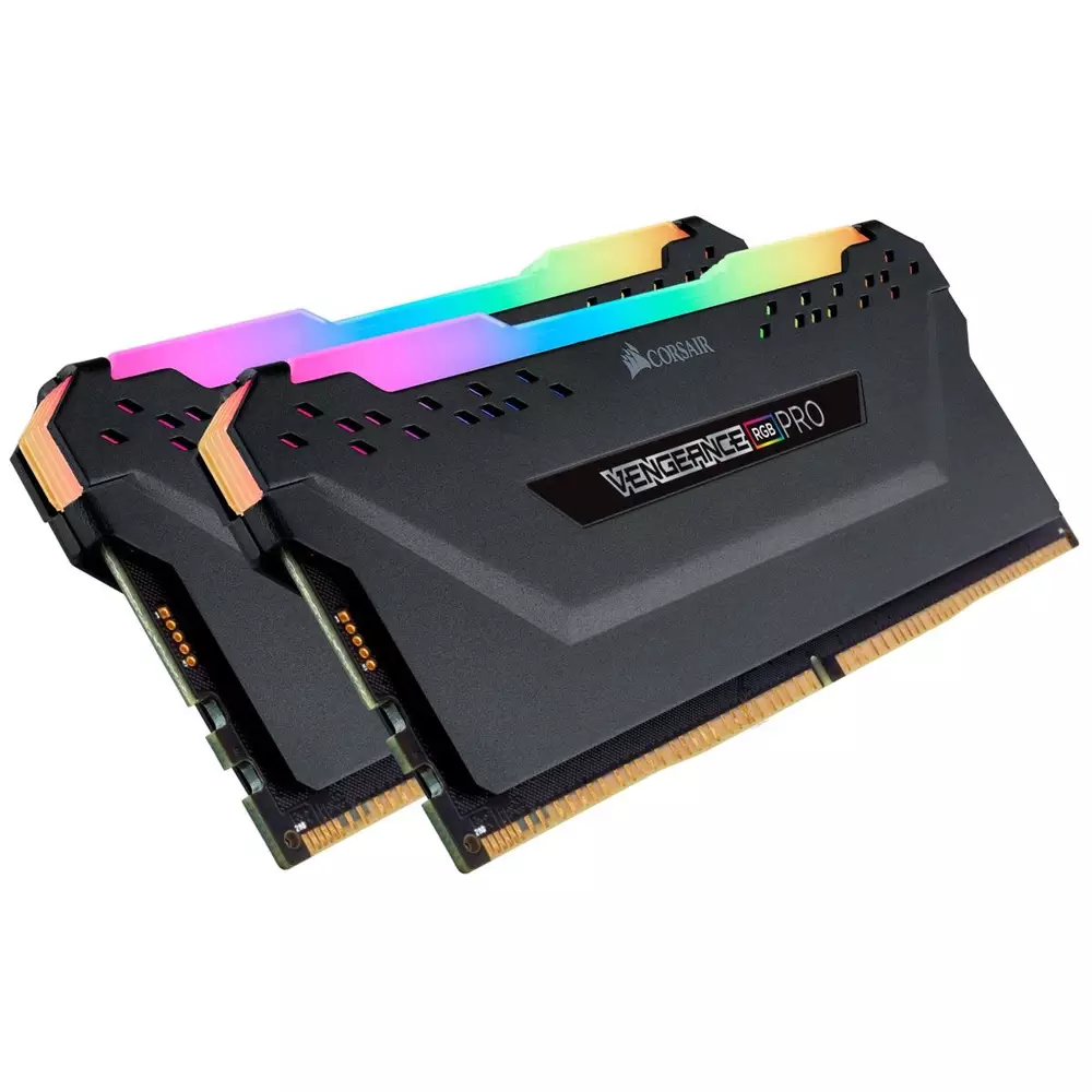 Пасивен охладител Corsair Vengence RGB PRO Light Kit, Black, DDR4 RAM
