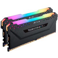 Пасивен охладител Corsair Vengence RGB PRO Light Kit, Black, DDR4 RAM