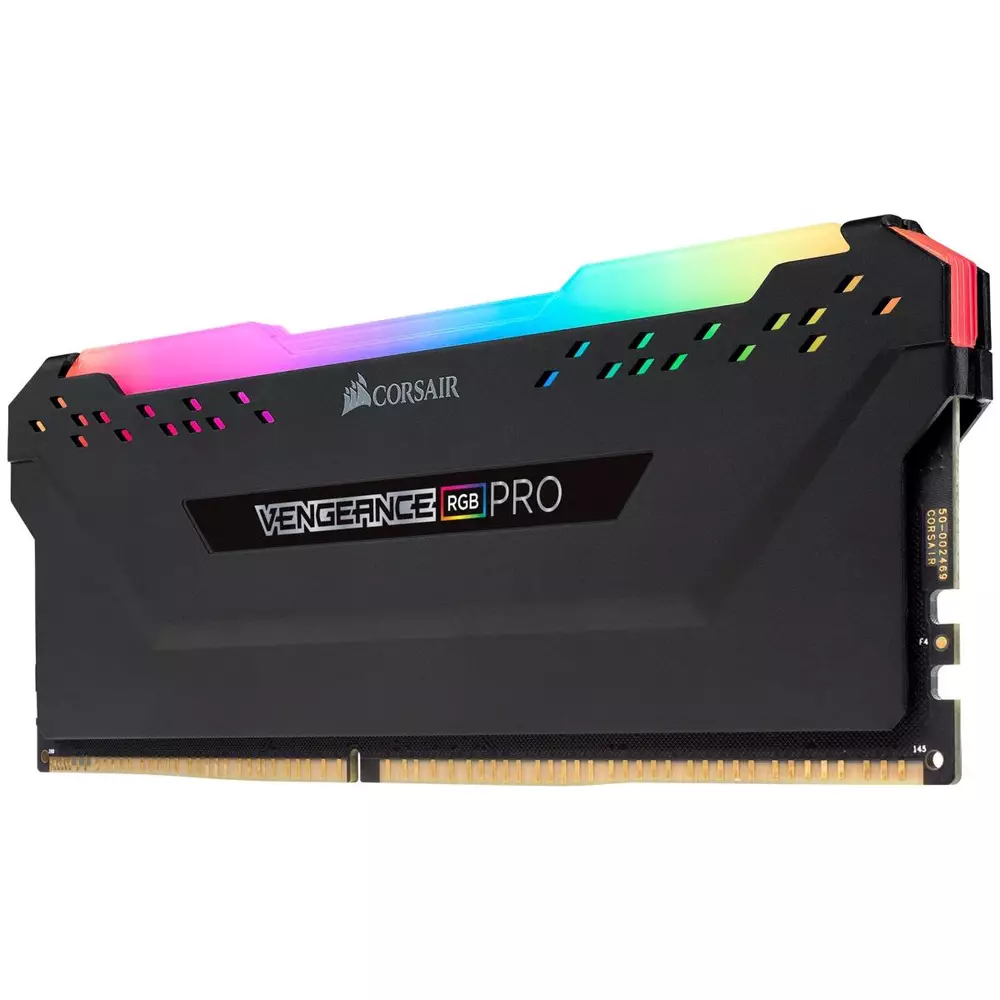 Пасивен охладител Corsair Vengence RGB PRO Light Kit, Black, DDR4 RAM