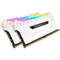 Пасивен охладител Corsair Vengence RGB PRO Light Kit, White, DDR4 RAM