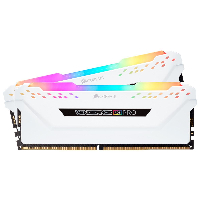 Пасивен охладител Corsair Vengence RGB PRO Light Kit, White, DDR4 RAM