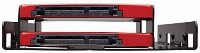 Скоби за монтиране Corsair HDD/SSD Mounting Kit - Dual 2.5" to 3.5", Black