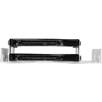 Скоби за монтиране Corsair HDD/SSD Mounting Kit - Dual 2.5" to 3.5", White