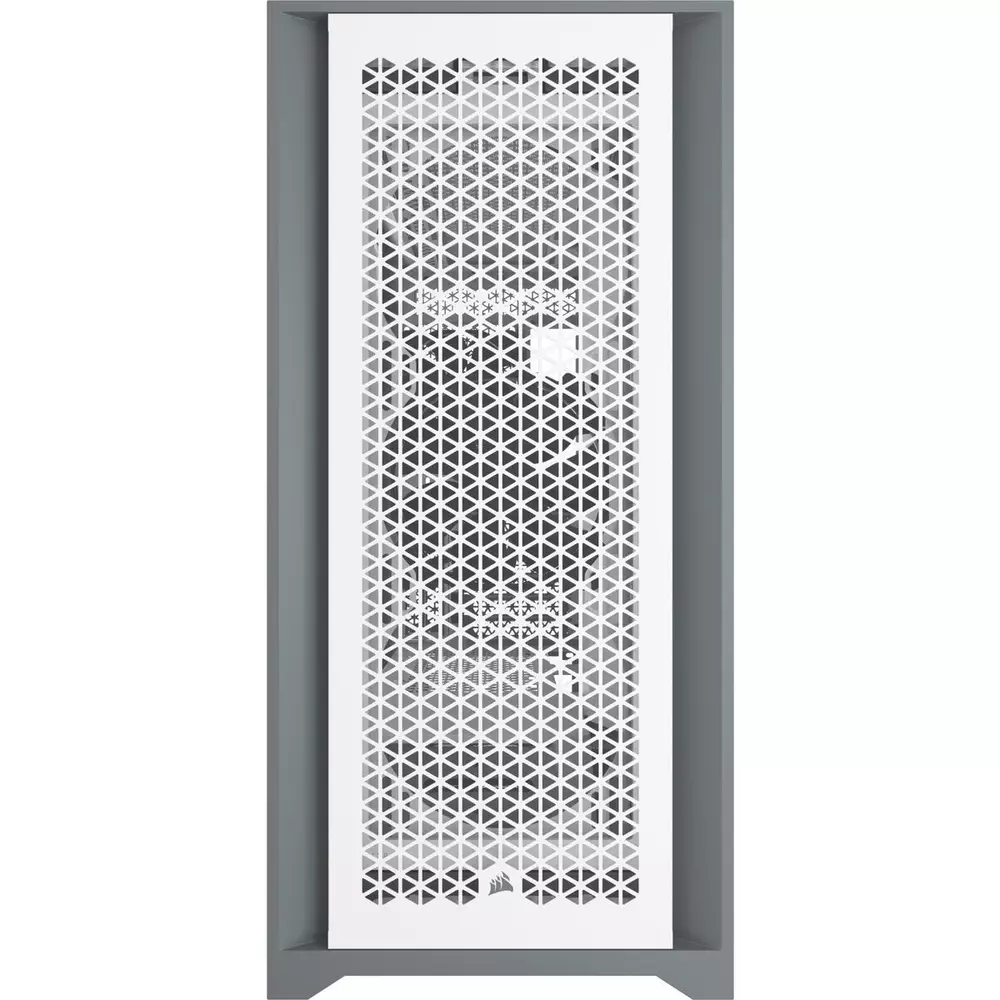 Кутия Corsair 5000D Airflow Mid Tower Tempered Glass White - CC-9011211-WW