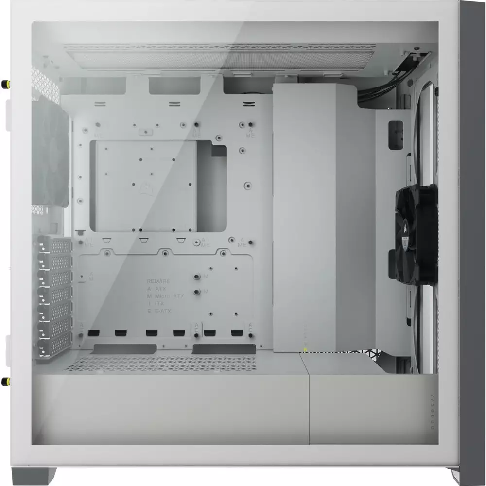 Кутия Corsair 5000D Airflow Mid Tower Tempered Glass White - CC-9011211-WW