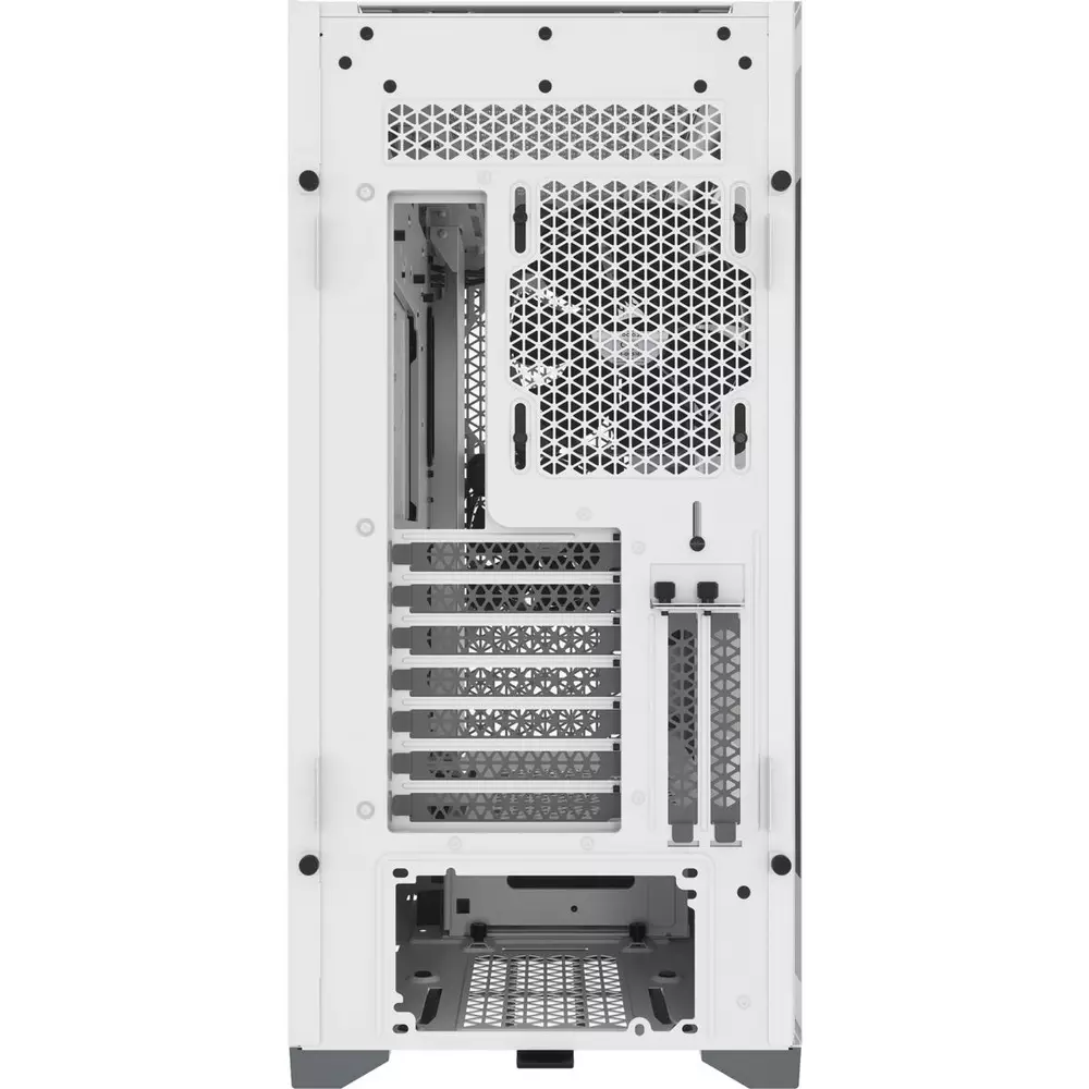 Кутия Corsair 5000D Airflow Mid Tower Tempered Glass White - CC-9011211-WW