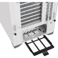 Кутия Corsair 5000D Airflow Mid Tower Tempered Glass White - CC-9011211-WW
