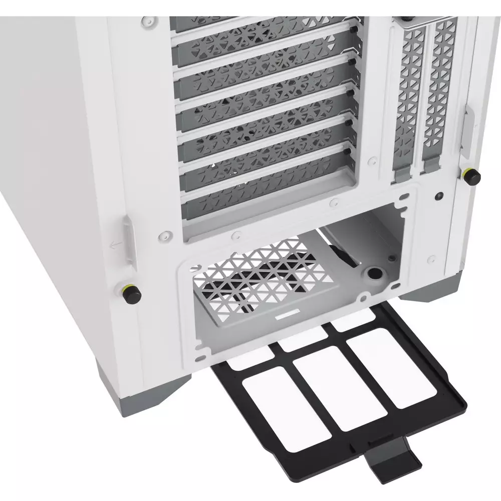 Кутия Corsair 5000D Airflow Mid Tower Tempered Glass White - CC-9011211-WW