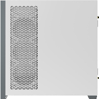 Кутия Corsair 5000D Airflow Mid Tower Tempered Glass White - CC-9011211-WW