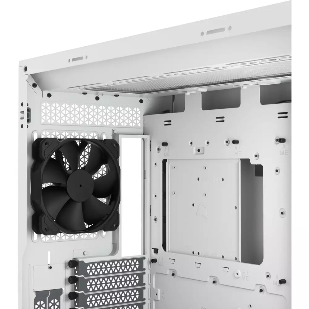 Кутия Corsair 5000D Airflow Mid Tower Tempered Glass White - CC-9011211-WW