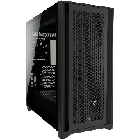 Кутия Corsair 5000D Airflow Mid Tower Tempered Glass Black - CC-9011210-WW