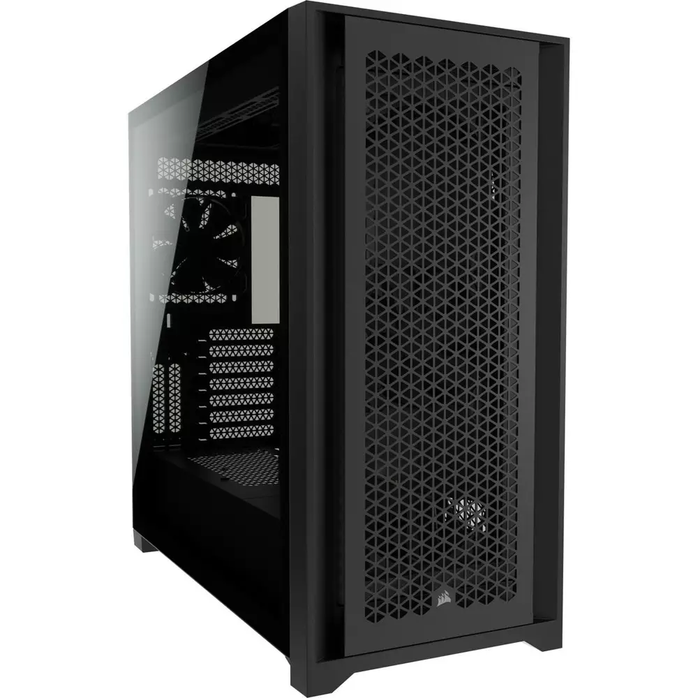 Кутия Corsair 5000D Airflow Mid Tower Tempered Glass Black - CC-9011210-WW